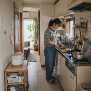 キッチンの作業スペースで後悔しない｜自炊する人が見るべき内見チェック